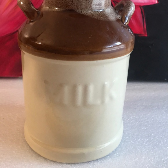 Vintage Farm house Milk  jar . Ceramic - Picture 9 of 16